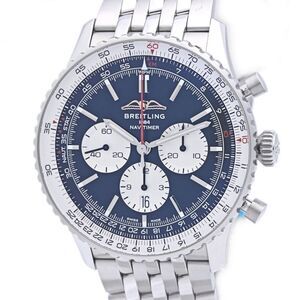 BREITLING Navitimer B01 Chronograph AB0137211B1A1 AB0137 Men's Watch, Stainle...